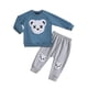 thumbnail image 1 of Odeerbi 2-7 Años Niños Niñas Trajes de Algodón Bordado de Manga Larga Sudadera Pantalones Jogger Conjunto de Dos Piezas, 1 of 5