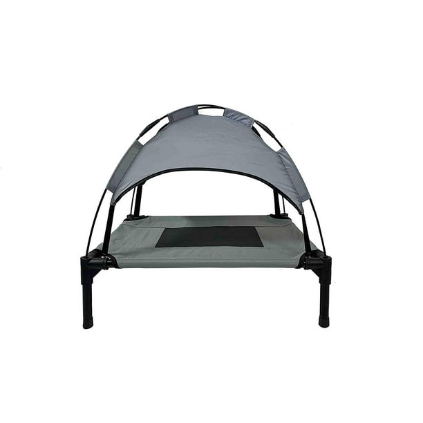 Midlee Dog Cot With Canopy Elevated Pet Bed Walmart Com Walmart Com