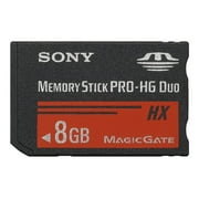 Sony MSHX8B/M - Flash memory card - 8 GB - Memory Stick PRO-HG Duo HX - for Handycam HDR-PJ260V, HDR-PJ260VE