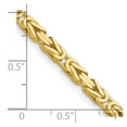 thumbnail image 2 of 14k Gold 3.25mm Byzantine Chain Necklace 26 Inch Chain Necklace for Women and Men - 51.3 Grams, 2 of 2