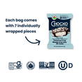 thumbnail image 3 of CHOCXO Organic Dark Chocolate Coconut Cups 98g, 3 of 5