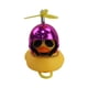 thumbnail image 1 of Pato Decorativo Amarillo Con Casco Cromado Rosa, 1 of 4