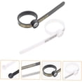 thumbnail image 2 of 10 Pcs Ring Measurement Ring Measuring Ruler Car Exhaust Sound Booster Ring Size Jewelry Sizing Tool Jewelry Loupes Jewelry Measurement Sizer Power Conditioner Plastic Soft Ruler, 2 of 5