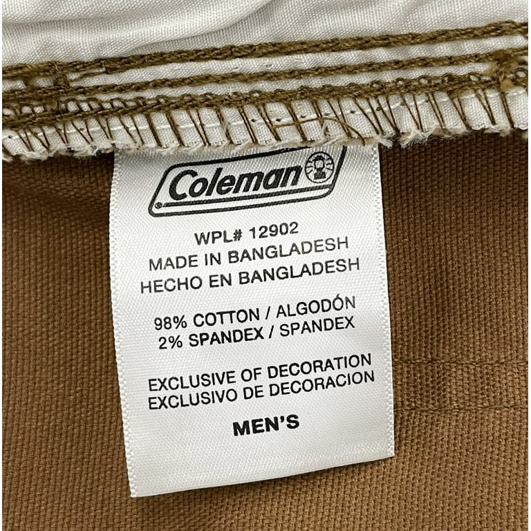 Coleman Men's Tear Resistant Stretch Utility Pant (Copper, 32x30