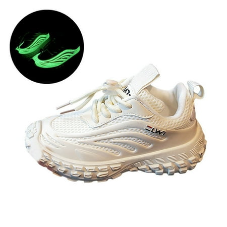 Quealent Kids Shoes for Toddlers and Little Kids Toddler Little Kid Boys And Girls Slip On Zipper Fashion Sneakers Beige 10.5