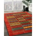 thumbnail image 3 of Ahgly Company Machine Washable Indoor Rectangle Contemporary Light Brown Area Rugs, 4' x 6', 3 of 7