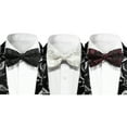 thumbnail image 5 of Cloudstyle Men's Jacquard Formal Bow Ties 3-Pack for Weddings, Evening Parties & Gifting, 5 of 10