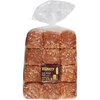 The Bakery Soft Wheat Rolls, 12 count, 17 oz