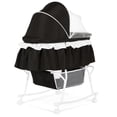 thumbnail image 6 of Dream On Me Lacy Portable 2-in-1 Bassinet & Cradle in Black, Lightweight Baby Bassinet, 6 of 24