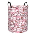 thumbnail image 2 of Daiia Kawaii Pig Round Laundry Basket with Handles Thickened Waterproof Circular hamper,Dirty Clothes Storage Basket for Bedroom,Bathroom,College Dorm-Small, 2 of 8
