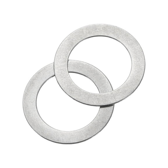 80Pcs 304 Stainless Steel Flat Washers, M6x9x0.3mm Ultra Thin Flat Spacers
