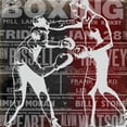 thumbnail image 3 of Robertson, Walter 12x12 Black Modern Framed Museum Art Print Titled - Boxer Story 3, 3 of 5