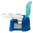 thumbnail image 3 of The First Years Baby Shark Mealtime Booster Seat Blue, 3 of 6