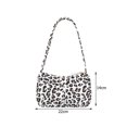 thumbnail image 3 of Bolsa Retro Mujer Animal Print Lona Hombro Axila (Leopardo) Ehuebsd Para Estrenar, 3 of 9