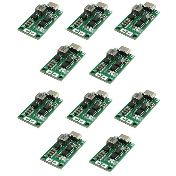 Minicargador de Batería USB Tipo C A 8,4 V, 12,6 V y 16,8 V para Módulo de Carga Elevadora de Batería LiPo/Li-Ion 4S, 1 A
