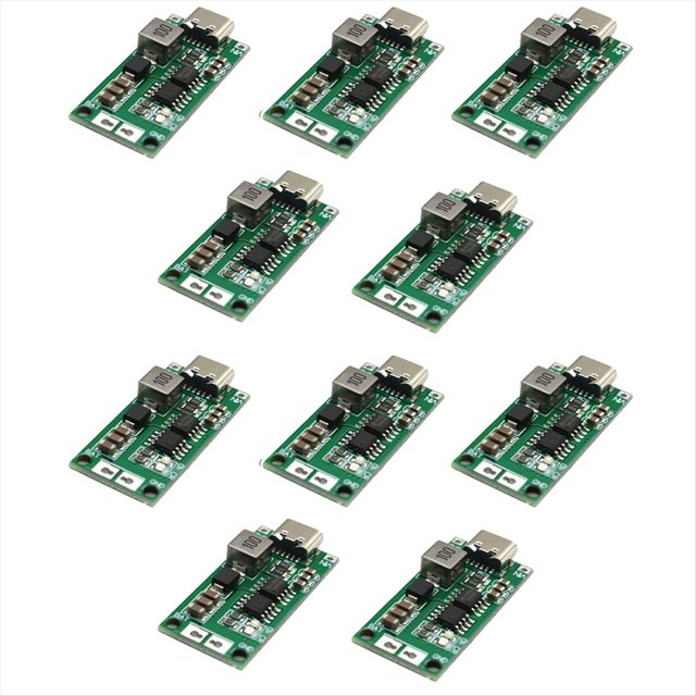Minicargador de Batería USB Tipo C A 8,4 V, 12,6 V y 16,8 V para Módulo de Carga Elevadora de Batería LiPo/Li-Ion 4S, 1 A