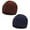 Brown & Navy, variant on 4 Pack Winter Fleece Skull Cap Beanie for Men Women Windproof Watch Caps Warm Thick Helmet Liner Beanies Hat for Outdoor Hiking Skiing Cycling Running "Black/ Gray/ Brown/ Navy"