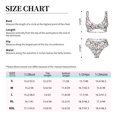 thumbnail image 6 of Honeii Christmas Elements Print Women’s Bikini Set,Two Piece Swimsuit Bathing Suits,Stylish High Elasticity Swimwear for Beach and Pool, 6 of 7
