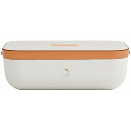 Go Box Electric Food Warmer with Ceramic Interior – Plug-In Heated Lunch Container for Work, Car & Travel