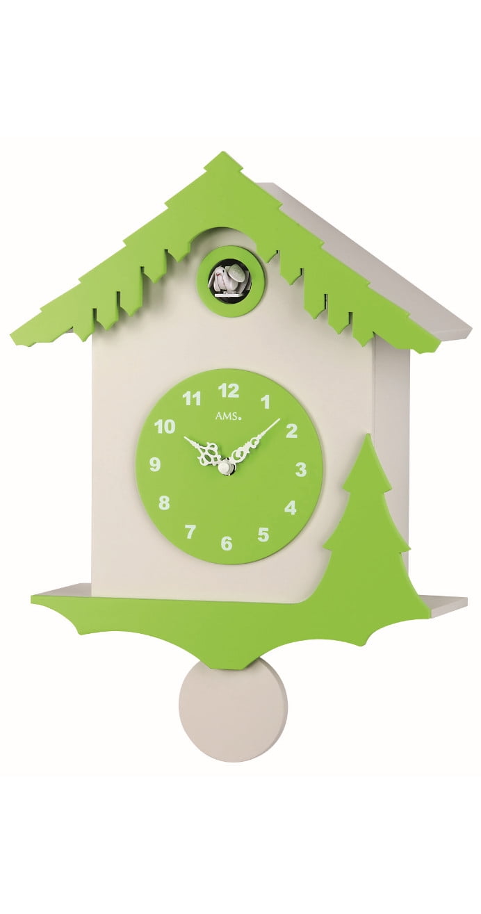 Modern quartz Cuckoo Clock with cuckoo call