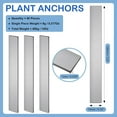 40 Pcs Aquarium Plant Over Weight Anchor About of 40 Pcs Plant Weights