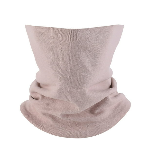 Mascarilla de invierno para media cara, polaina para el cuello, bufanda térmica resistente al viento, bandana de esquí, bufanda unisex de algodón para hombre y mujer