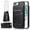Black, variant on Asuwish Screen Protector Included PU Leather Soft Shell Wallet Cell Phone Case with Screen Protector for iPhone 7 Plus/8 Plus, Teal