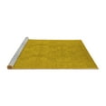 thumbnail image 2 of Ahgly Company Machine Washable Indoor Rectangle Oriental Yellow Traditional Area Rugs, 6' x 9', 2 of 4