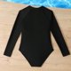 thumbnail image 4 of Traje de baño de 2 piezas para mujer, trajes de baño para mujer, traje de baño de una pieza de color liso con estampado floral calado para niñas medianas y grandes, traje de baño con protección solar, 4 of 5