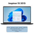 DELL Laptop Inspiron 15 3515, 15.6