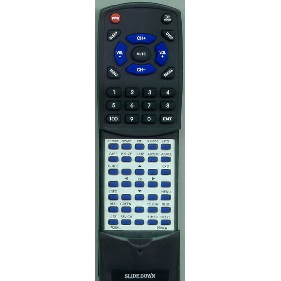 Replacement Remote for PROVIEW RTPA32JK1A, PA32JK1A, PA32JK1SA, 3200