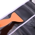 thumbnail image 2 of Shisuyan 1 Set Car Sticker Anti-kick Anti-scratch Sticker Door Protector Carbon Fiber Plate Scuff Protection Car Styling Protection Film (Black), 2 of 8