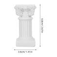 thumbnail image 2 of unbranded 10Ud Base Para Velas Pilares Romanos De Resina Para Centros De, 2 of 8