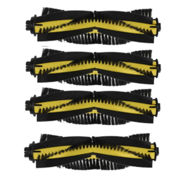 Reemplazo de robots de barrido Reemplazo de 4 piezas de cepillo de rodillo principal para Ilife V7 / V7s / V7s Plus