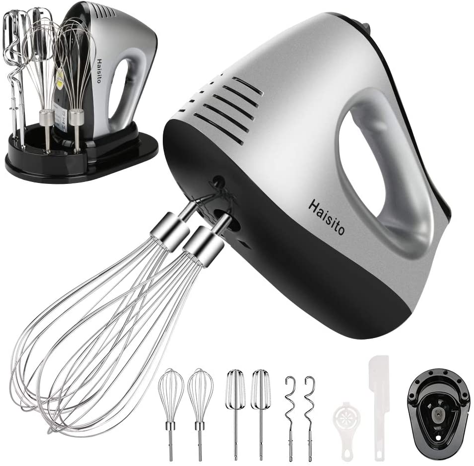 HTRC Electric 5Speed with Turbo and Eject Button, Kitchen Hand Mixers
