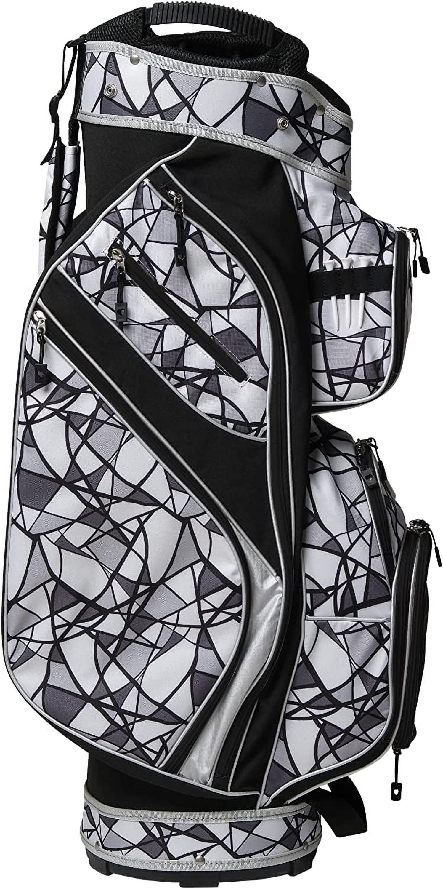 【誠実】 Glove It Ladie's Golf Bag Lightweight, Nylon Cart Bag with 15 Dividers, Putter Well, Rain Hood ＆ Easy-Access Pockets, Vintage Vines (GB407)
