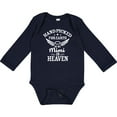 thumbnail image 3 of Inktastic Handpicked for Earth by My Mimi in Heaven with Angel Wings Boys or Girls Long Sleeve Baby Bodysuit, 3 of 5