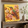 thumbnail image 5 of Hummingbird Branch DIY Framed Pearl Painting Kit, Special Shaped Drill Diamond Art Painting Kit, Pearl Gem Art, 20x20cm, 5 of 8