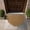 Camel 90x60cm, variant on Scalloped Entryway Doormat 35.43x23.62in Polyester Semi-Circle Rug