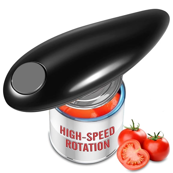 Hands Free Electric Can Opener, Automatic Kitchen Opener Tool for Cans Jars and Twist Off Lids with Portable Design