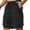 Black, variant on LTTVQM Cargo Shorts for Men Casual Elastic Waist Running Hiking Bermuda Shorts Knee Length 2026 Summer Clothes with Multiple Pockets Pink M