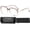 Brown, variant on Blue Light Glasses for Woman, Computer Reading/Gaming/Phones Glasses, Anti Glare/UV400/Eye Strain