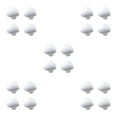 thumbnail image 3 of Guardoinrt 4pcs Unleash Creativity With These Unique Cabinet Knobs Sleek Appearance white 5Set, 3 of 6