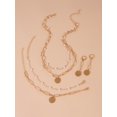 thumbnail image 4 of 5pcs Disc Decor Jewelry Set, 4 of 4