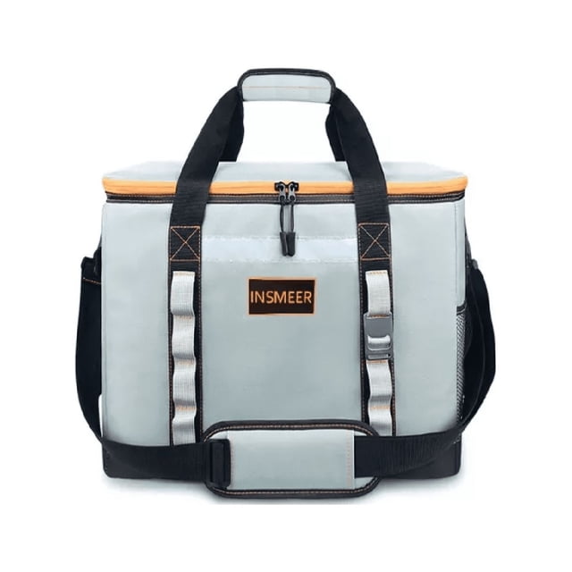 Hielera portátil MALUBERO Bolsa Térmica 48L para 65 latas Gris