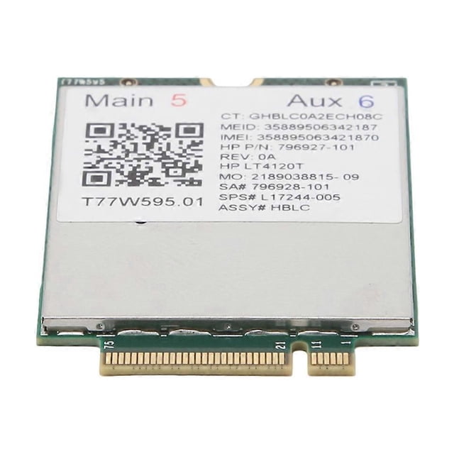 Lt4120 X5 LTE T77W595 796928-001 4G WWAN M.2 150Mbps LTE Modem for HP Elite X2 840 850 G3 640 650 64