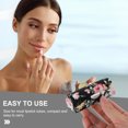 thumbnail image 4 of MasteelfCA 4pcs Lipstick Case Retro Embroidered Flower Pattern Lipstick Storage Containers, 4 of 7