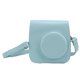 thumbnail image 2 of Jadeshay Funda de Cuero PU para cámara Funda Protectora de Cuero PU para Mini cámara con Correa Ajustable para el Hombro para cámara Instax Mini 7+(Claro Azul), 2 of 5