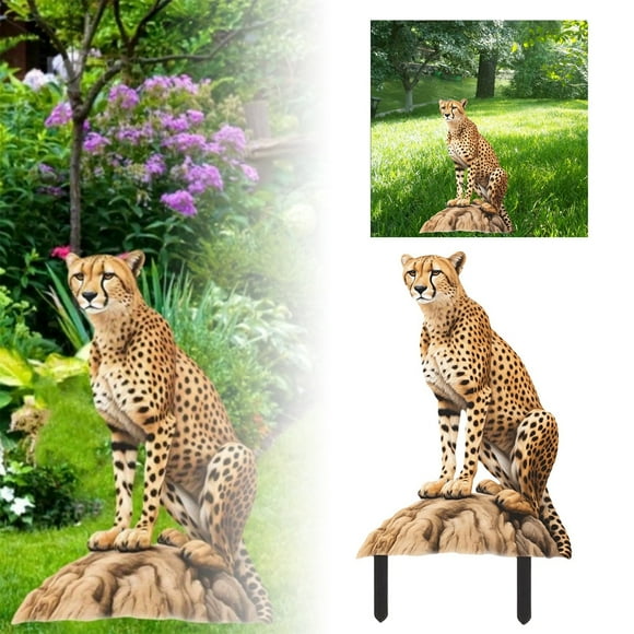 asddcavvf Prairie Animal Acrylic Garden Stake Outdoor Decorative Plug In For Yard Banners And Signs Customize Birthday