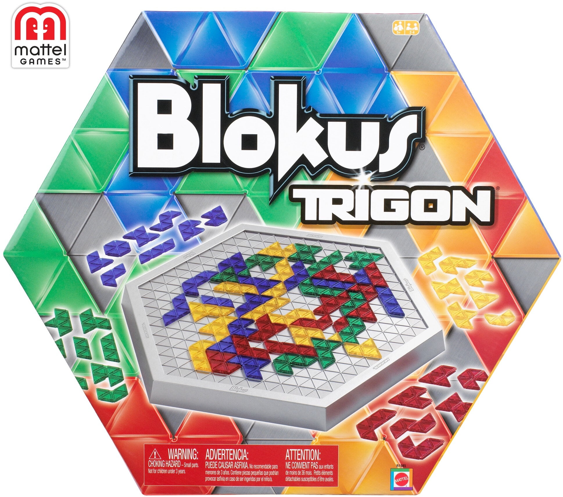 See picture SINGLE REPLACEMENT BLOKUS TRIGON game piece #17 